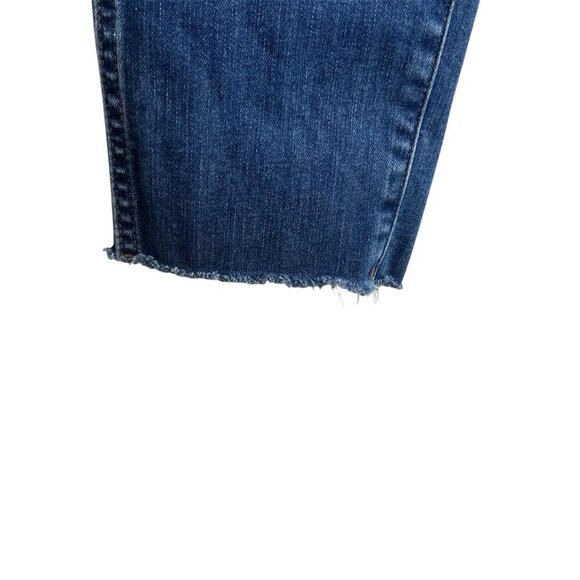 Madewell 10" High-Rise Button Fly Skinny Jeans | Size 29 | Hannah Wash - Picture 6 of 13